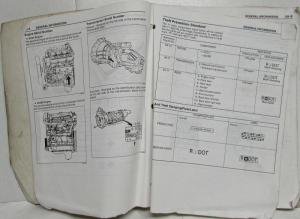 1998 Honda Passport Service Shop Repair Manual - Isuzu Rodeo
