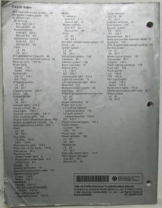 1998 Honda Accord Electrical Troubleshooting Service Manual