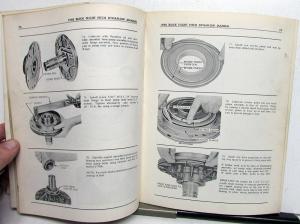 1958 Buick Dealer Flight Pitch Dynaflow Transmission Service Shop Repair Manual