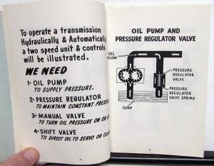 1949 Lincoln Dealer Hydra-Matic Transmission Service Shop Repair Manual Orig