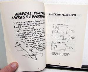 1949 Lincoln Dealer Hydra-Matic Transmission Service Shop Repair Manual Orig
