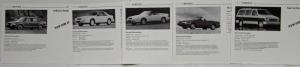1990 Chrysler Media Product Information Press Kit Folder