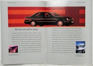 1997 Mercedes-Benz Passenger Car Program Sales Brochure - German Text