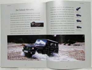 1997 Mercedes-Benz Passenger Car Program Sales Brochure - German Text