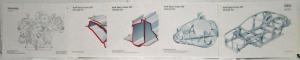 1993 Audi Space Frame ASF Concept Car Media Information Press Kit