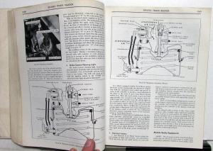 1972 Cadillac Shop Service Manual Calais DeVille Fleetwood Eldorado Comm Chassis