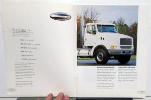 1998 Sterling Trucks L Line Features Dealer Prestige Brochure Tractor Truck
