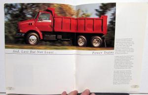 1998 Sterling Trucks L Line Features Dealer Prestige Brochure Tractor Truck