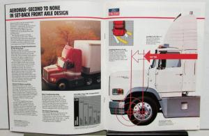 1988 Ford Aeromax Most Fuel Efficient Trucks Diagrams Specifications Brochure