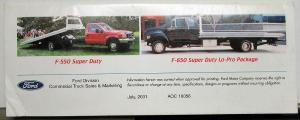 2002 Ford F Series Super Duty E Series Cutaway Body Application Guide