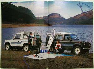 1982 Land Rover Ninety and One Ten Best 4x4s on Earth and Tarmac Sales Brochure