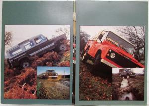 1982 Land Rover One Ten Sales Folder - German Text