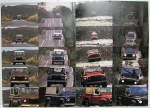 1982 Land Rover One Ten Sales Folder - German Text
