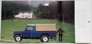 1987 Land Rover 90 and 110 Sales Brochure