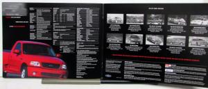 2001 Ford SVT F 150 Lightning Dimensions Capacities Sales Brochure