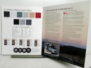 1998 Ford Econoline Vans Wagons Cutaways Club Wagon Specifications Brochure
