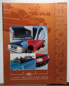 1995 Ford Light Trucks Van Accessories Sales Brochure