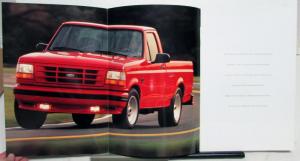 1995 Ford F 150 LightningbPickup Truck Specifications Sales Brochure
