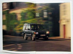 1997 Land Rover Discovery Sales Brochure - Right-Hand Drive