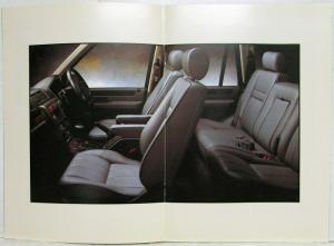 1994 Land Rover Range Rover Sales Brochure - French Text