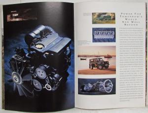 1995 Land Rover Defender 90 110 130 Sales Brochure