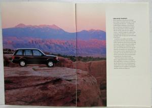 1995 Land Rover Range Rover Sales Brochure