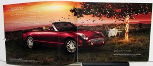 2004 Ford Thunderbird Features Paint Options Sales Brochure