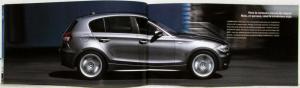 2004 BMW 1 Series Driving Pleasure Sales Brochure - French 116i 120i 118d 120d