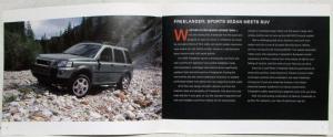 2004 Land Rover Product Guide - Range Rover Discovery Freelander