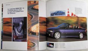 1999 BMW Fascination Sales Brochure - French Text