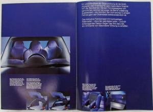 1993 BMW Z13 an Idea Becomes a Concept Sales Brochure - German Text