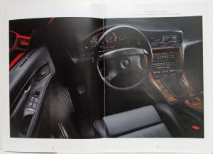 1993 BMW 8-Series Coupes Sales Brochures - German Text