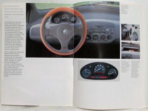 1992 BMW E1 E2 Electric Concept Vehicles Promotional Brochure - German Text