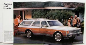 1982 Chevrolet Wagons Cavalier Malibu Classic Caprice Sales Brochure