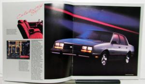 1984 Chevrolet Chevette Camaro Cavalier Caprice Features Sales Brochure