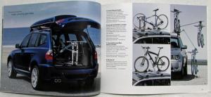 2007 BMW X3 Series Accessories Sales Brochure