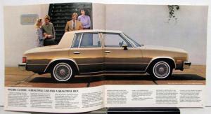1982 Chevrolet Malibu Classic Interior Exterior Specifications Sales Brochure