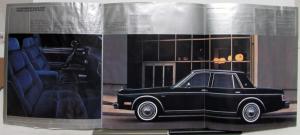1984 Dodge Diplomat Optional Equipment Features Sales Tri-Folder REVISED