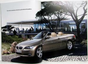 2008 BMW 3 Series Convertible Prestige Sales Brochure - 328i 335i