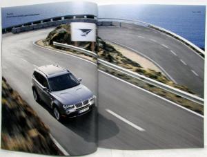 2008 BMW X3 Sports Activity Vehicle Prestige Sales Brochure