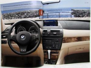 2008 BMW X3 Sports Activity Vehicle Prestige Sales Brochure