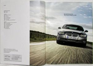 2009 BMW 3 Series Coupe Prestige Sales Brochure