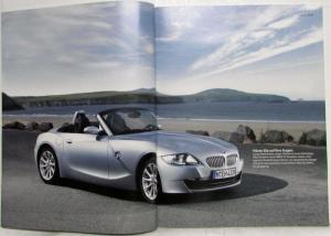 2006 BMW New Z4 Roadster and Coupe Prestige Sales Brochure - German Text