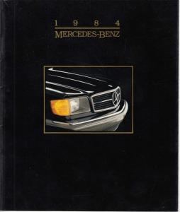 1984 Mercedes-Benz Full Line Small Sales Brochure