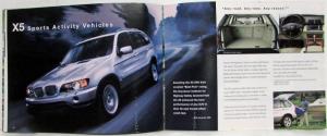 2003 BMW Full Lines Sales Brochure Z8 Z4 X5 3 5 7 Series M Cars