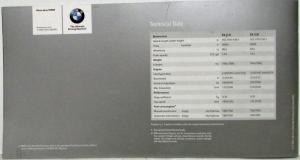 2003 BMW Z4 Sales Brochure