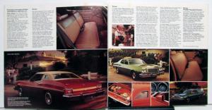 1976 Ford Gran Torino  Brougham Wagons Specifications XL Sales Tri-Folder