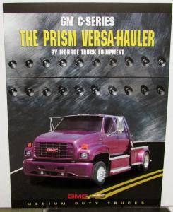 2000 GMC Medium Duty Truck Conversion Prism Versa-Hauler Monroe Equipment Folder