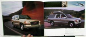 2001 GMC Canadian Truck Dealer Sales Brochure Yukon XL & Denali Features Options