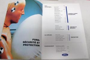 1994 Ford Scorpio Galaxy KA Paris Motor Show Press Folder Style Guide ENGLISH